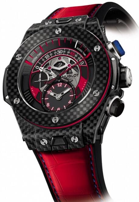 Replica Hublot 413.QX.1123.GR.BYM15 Big Bang Unico Bi-Retrograde FC Bayern Munchen watches for men